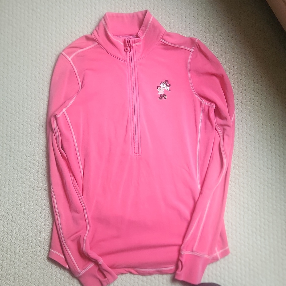 Tommy Bahama Disney Quarterzip, size small